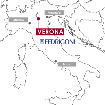Fedrigoni Verona Factory Map - フェデリゴーニ社地図
